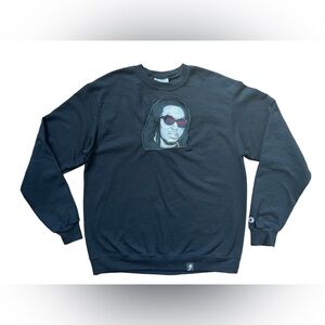 Champion‎ Takeoff Migos Sweater Men’s Size Large Black Embroidered Long Sleeves